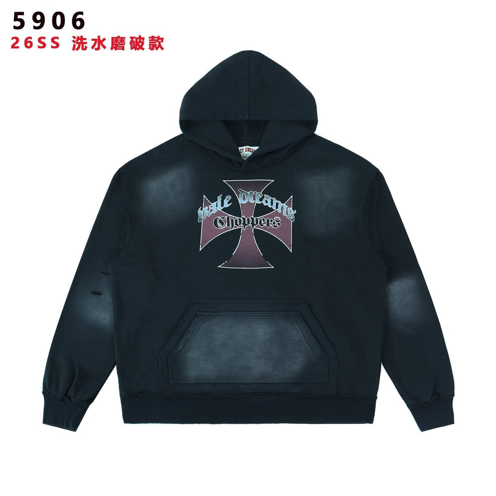 Valley Dreams Choppers Cross Graphic Hoodie ¡ª hero