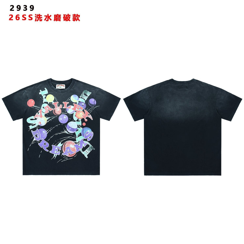 Valley Dreams Planet Swirl Graphic T-Shirt ¡ª front