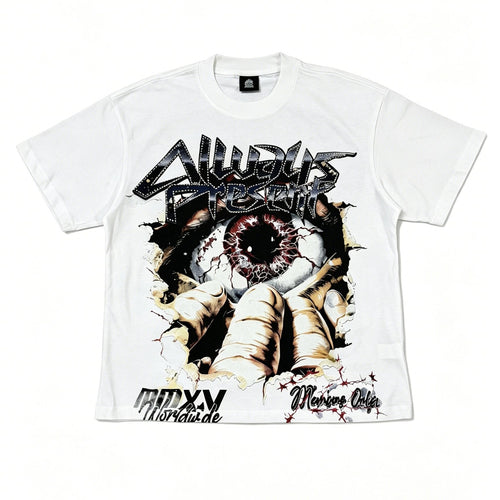 ALWAYS-PRESENT Eye Graphic Short-Sleeve T-Shirt ¡ª front