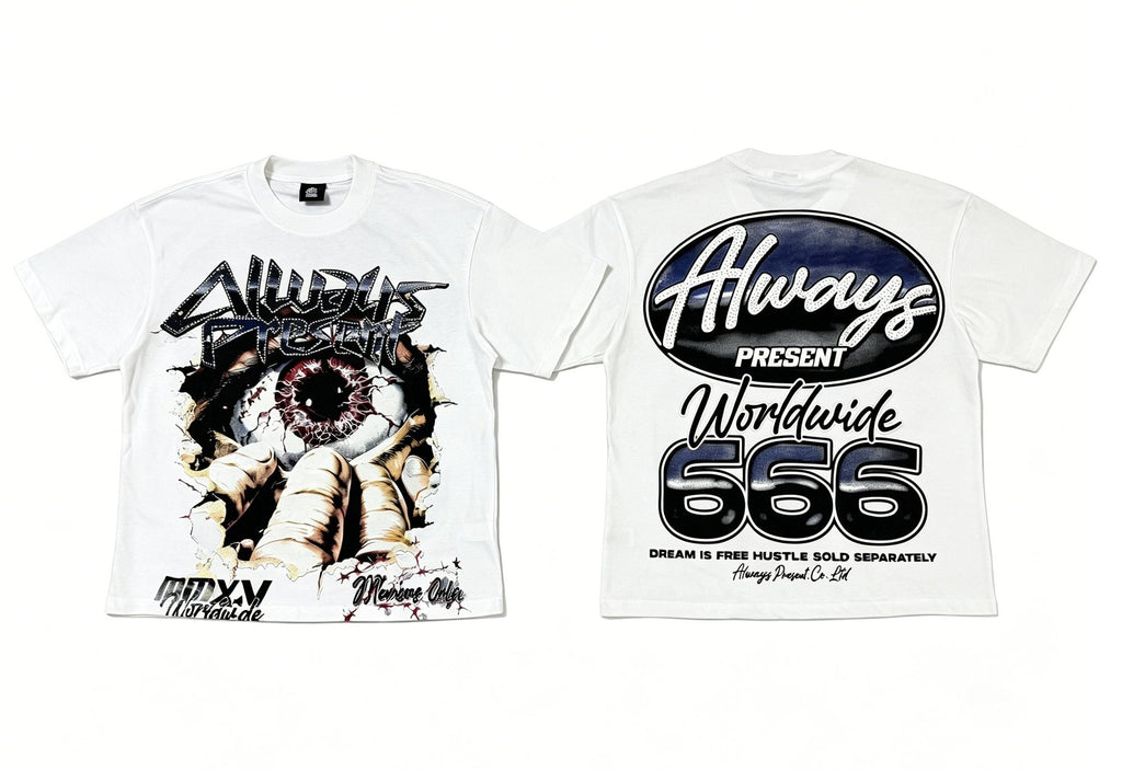 ALWAYS-PRESENT Eye Graphic Short-Sleeve T-Shirt ¡ª hero