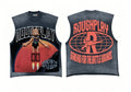 Rough Play Cartoon Graphic Sleeveless T-Shirt ¡ª hero