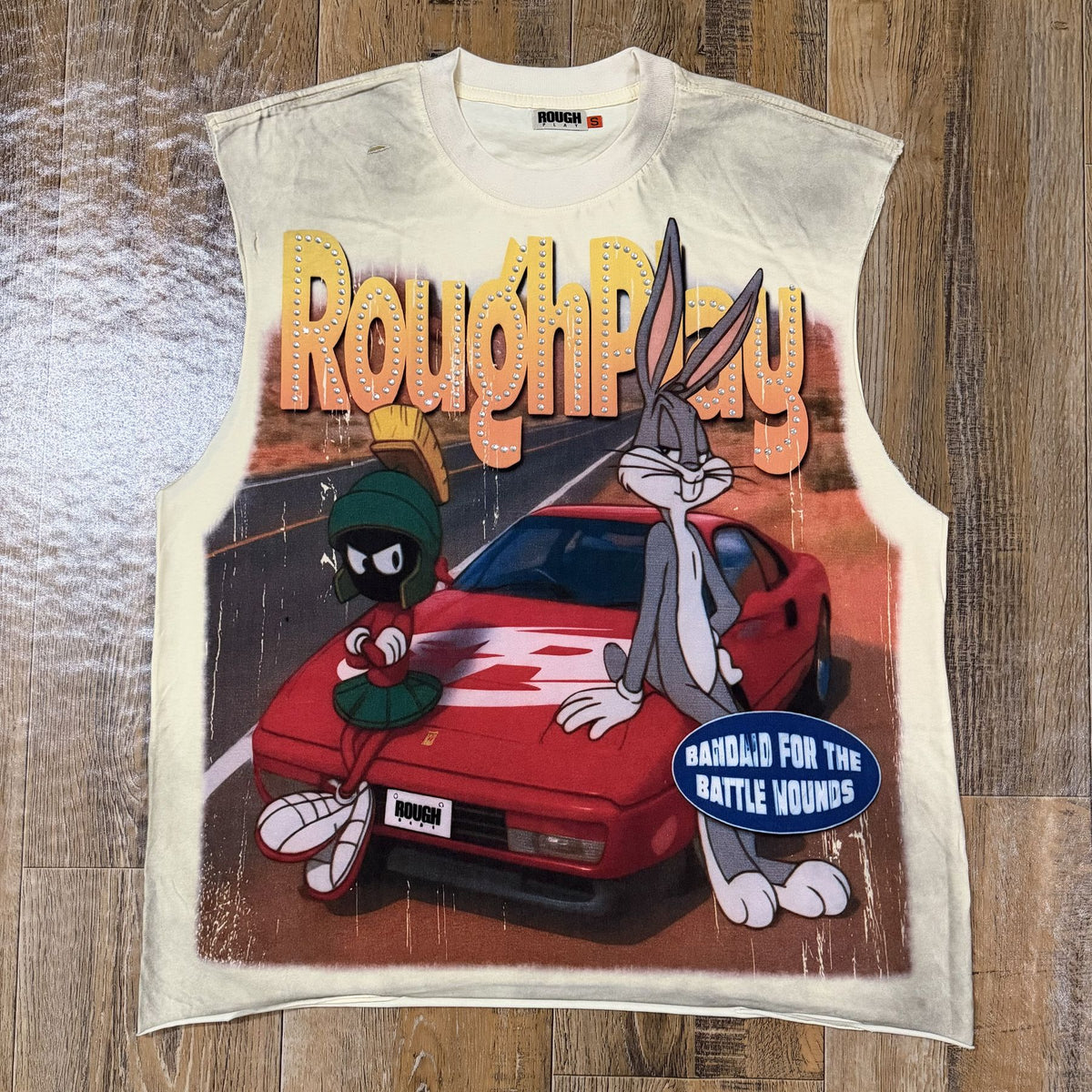 Rough Play Looney Tunes Graphic Sleeveless T-Shirt ¡ª front