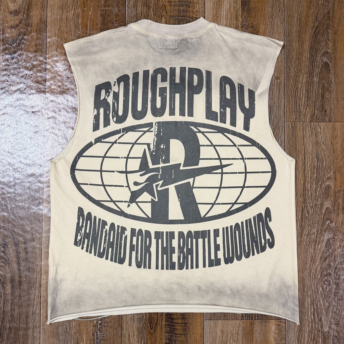 Rough Play Astronaut Graphic Sleeveless T-Shirt ¡ª back