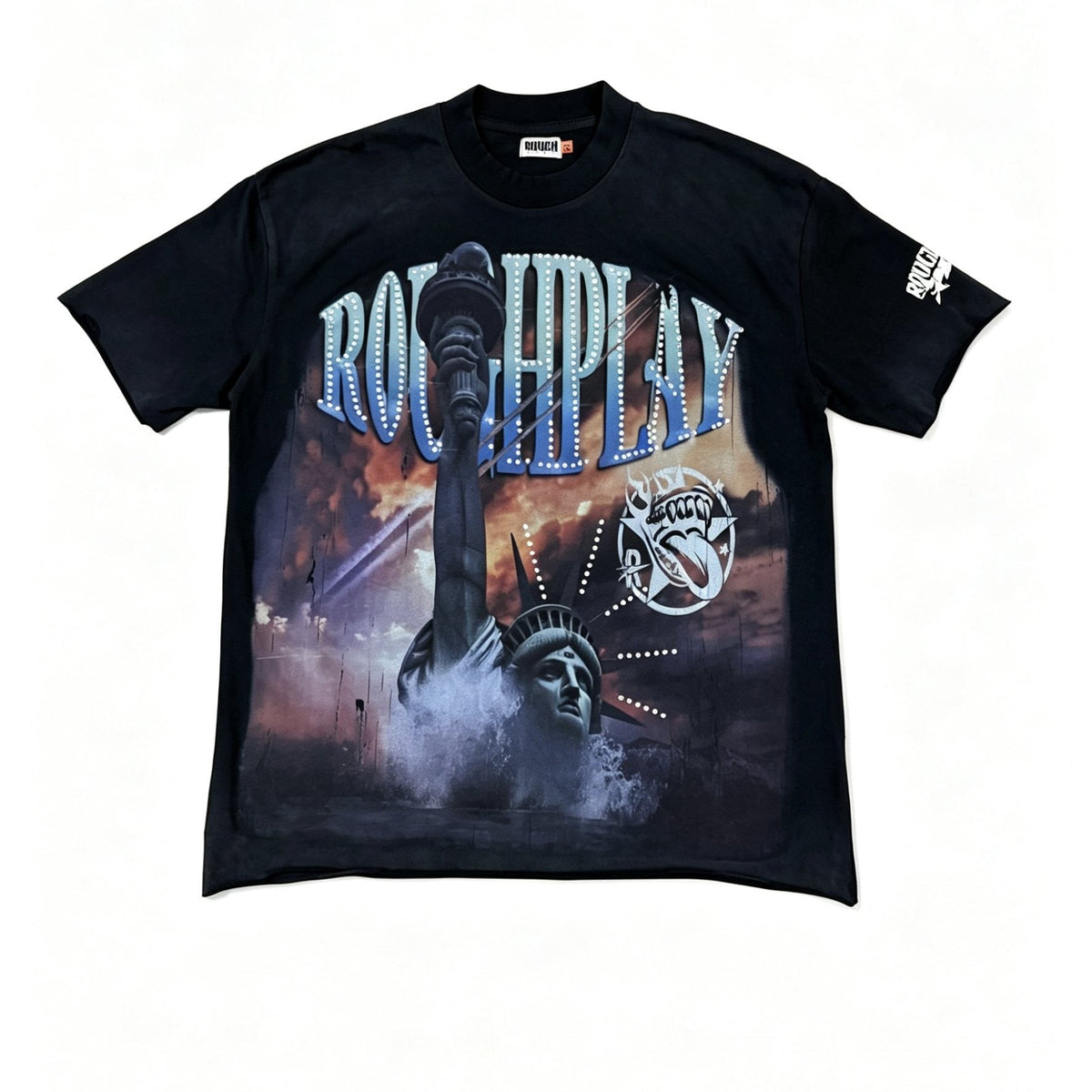 Rough Play Statue of Liberty Graphic T-Shirt ¡ª hero
