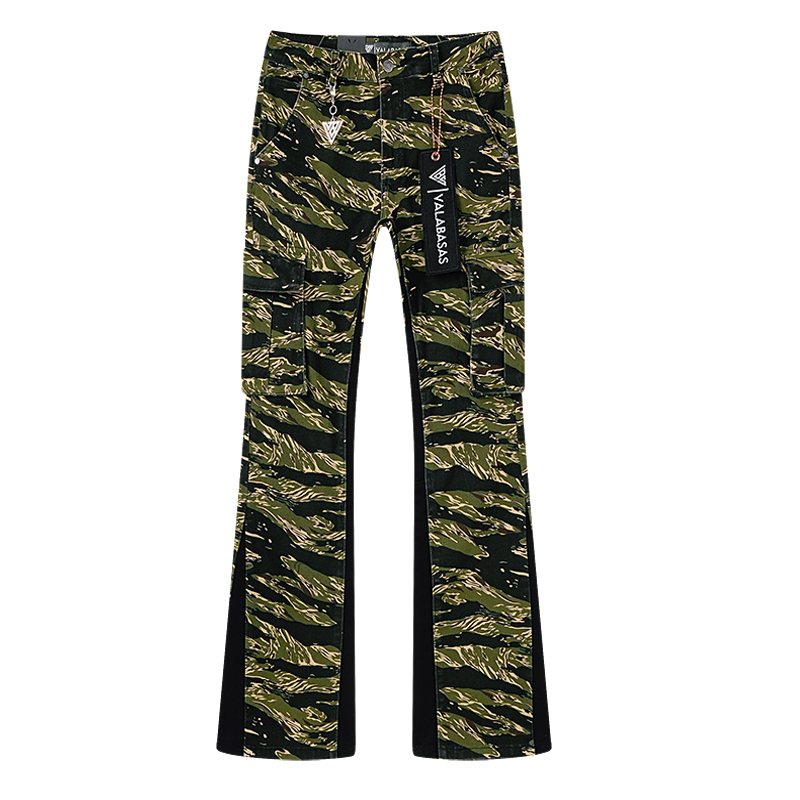 VALABASAS Olive Camo Cargo Pants ¡ª hero
