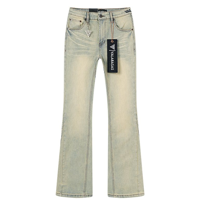 VALABASAS Light Blue Flare Jeans ¡ª front