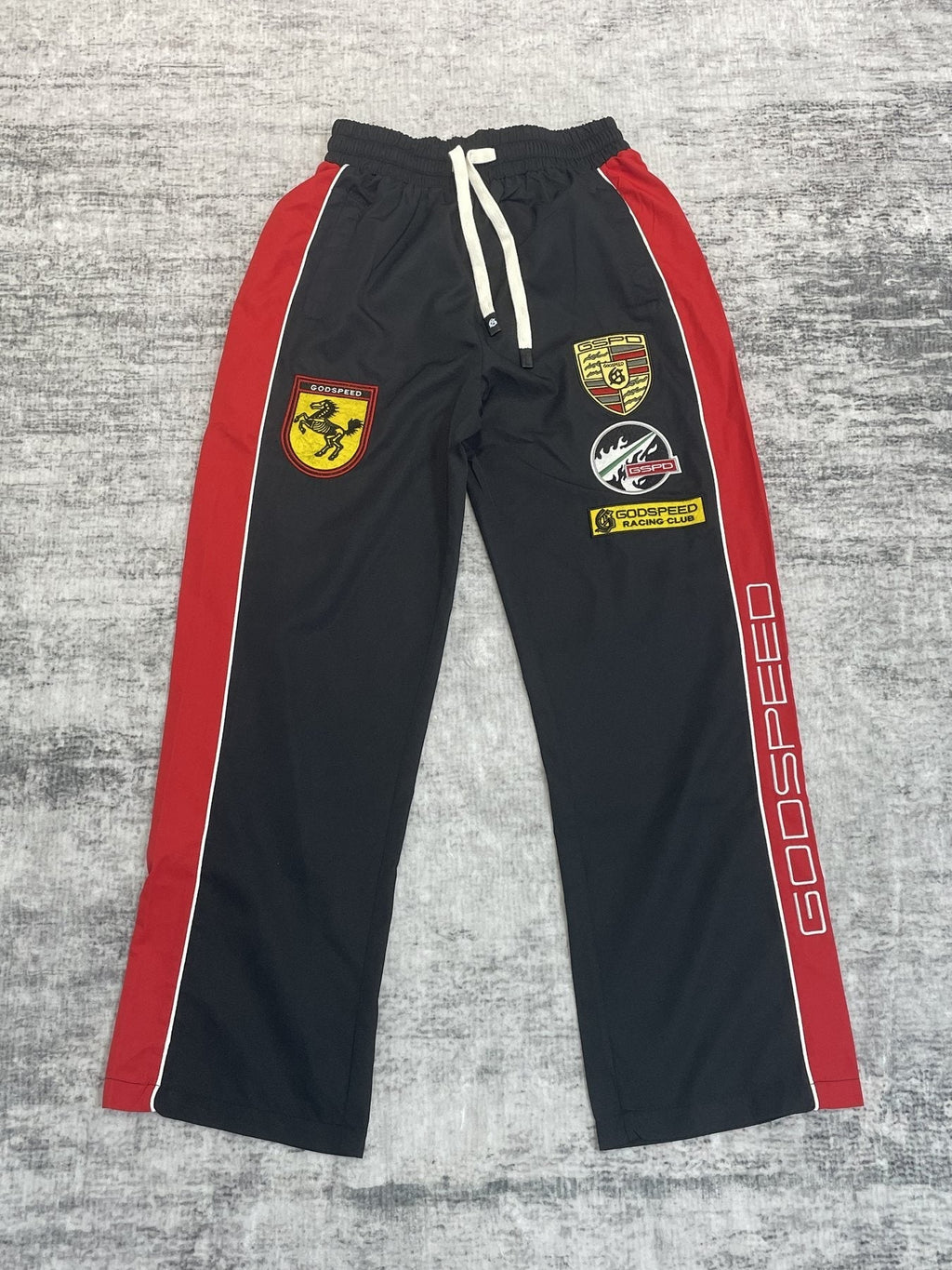 Godspeed Racing Patch Track Pants ¡ª front
