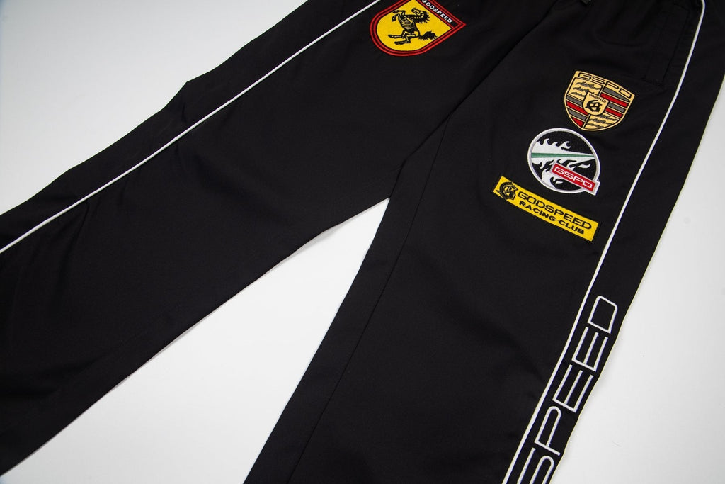 Godspeed Racing Patch Track Pants ¡ª detail