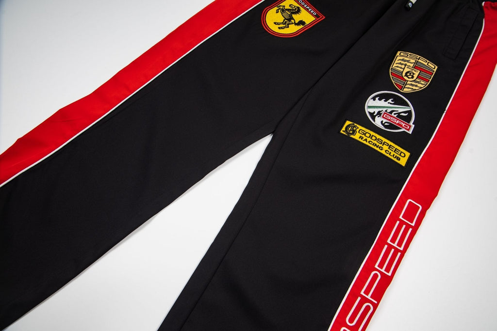 Godspeed Racing Patch Track Pants ¡ª detail