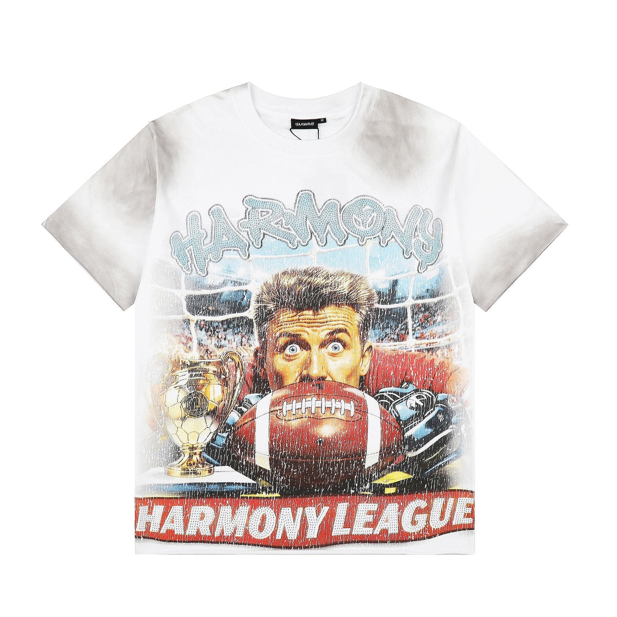 HARMONY Football Graphic T-Shirt ¡ª front