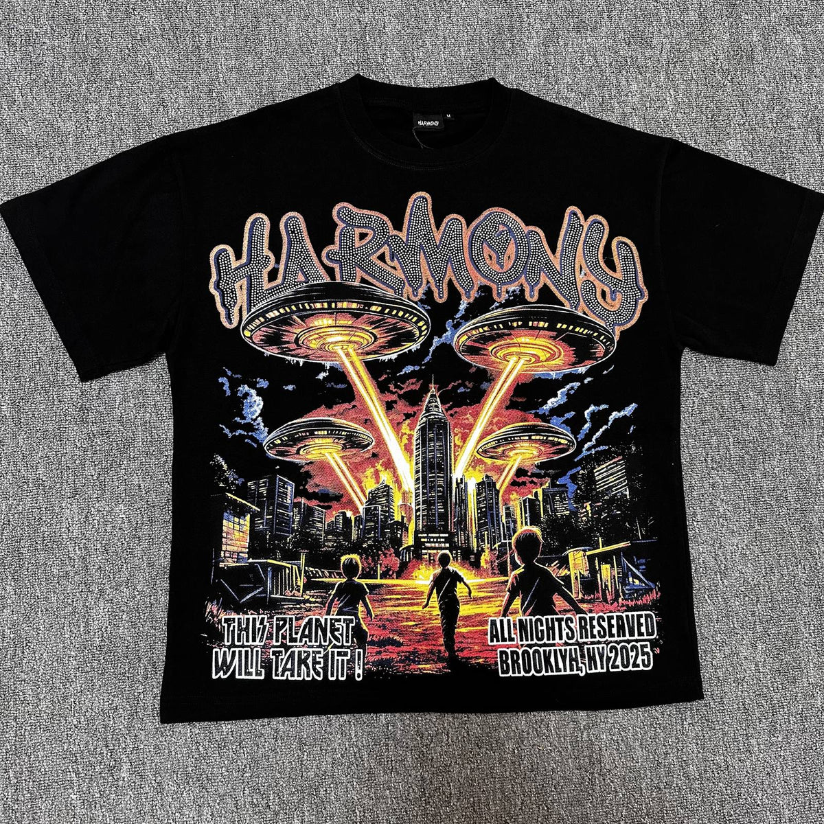 HARMONY UFO City Graphic T-Shirt ¡ª front