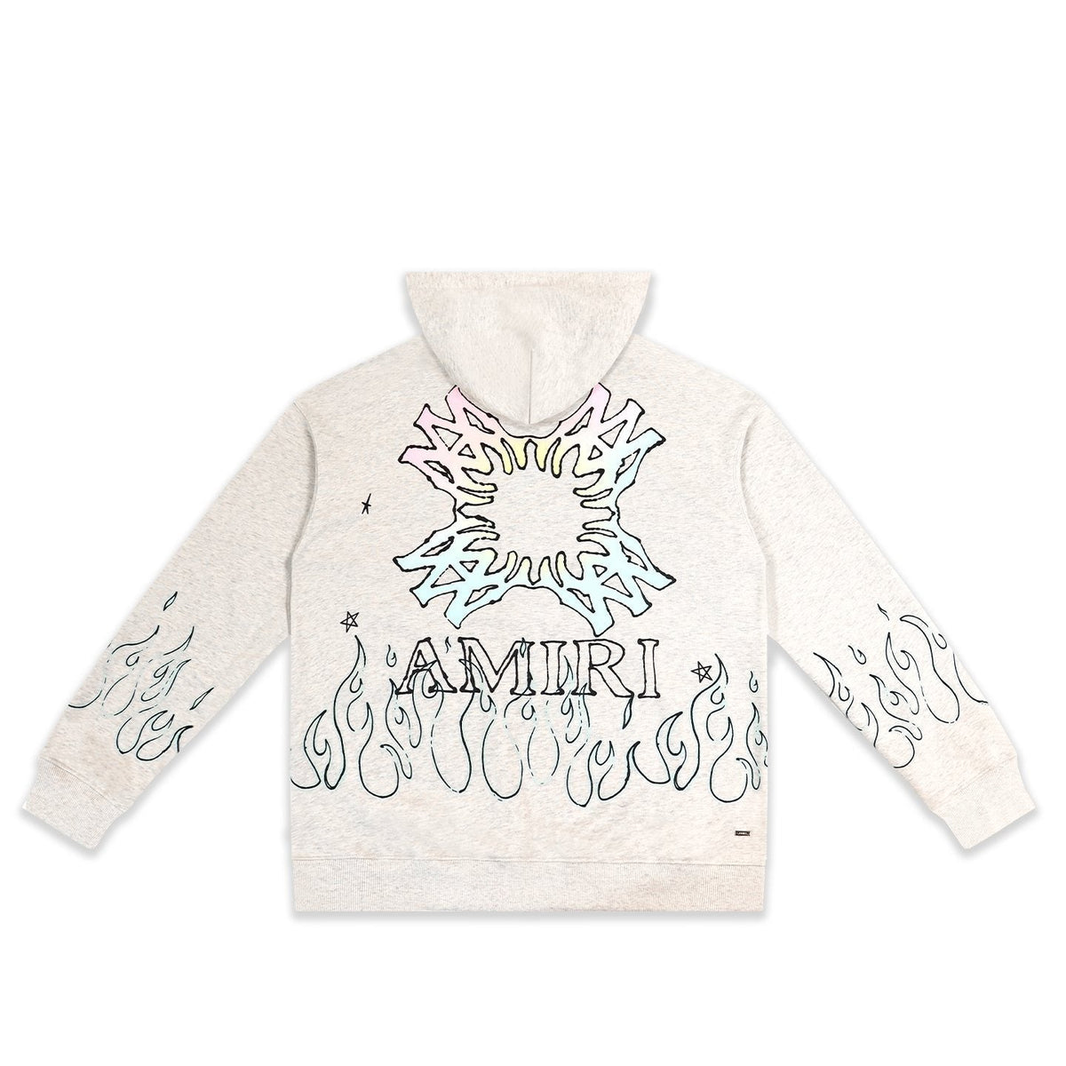 AMIRI Flame Cross Graphic Hoodie ¡ª back