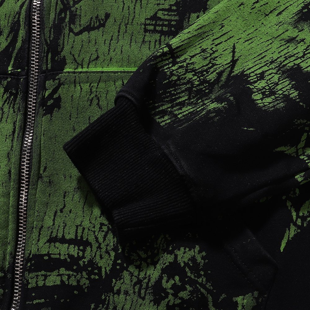 VALE USA Liberty Graphic Washed Zip Hoodie ¡ª detail