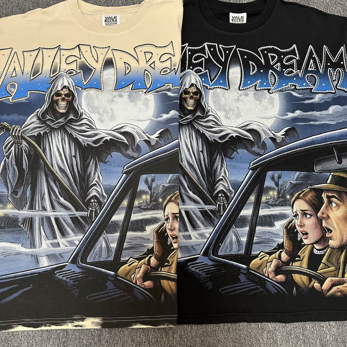 VALE USA Valley Dreams Rhinestone Graphic T-Shirt ¡ª comparison