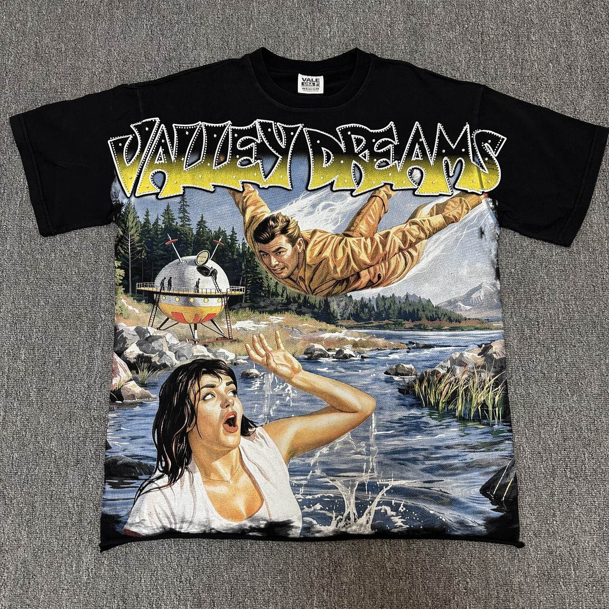 Valley Dreams Washed Graphic Short-Sleeve T-Shirt ¡ª hero