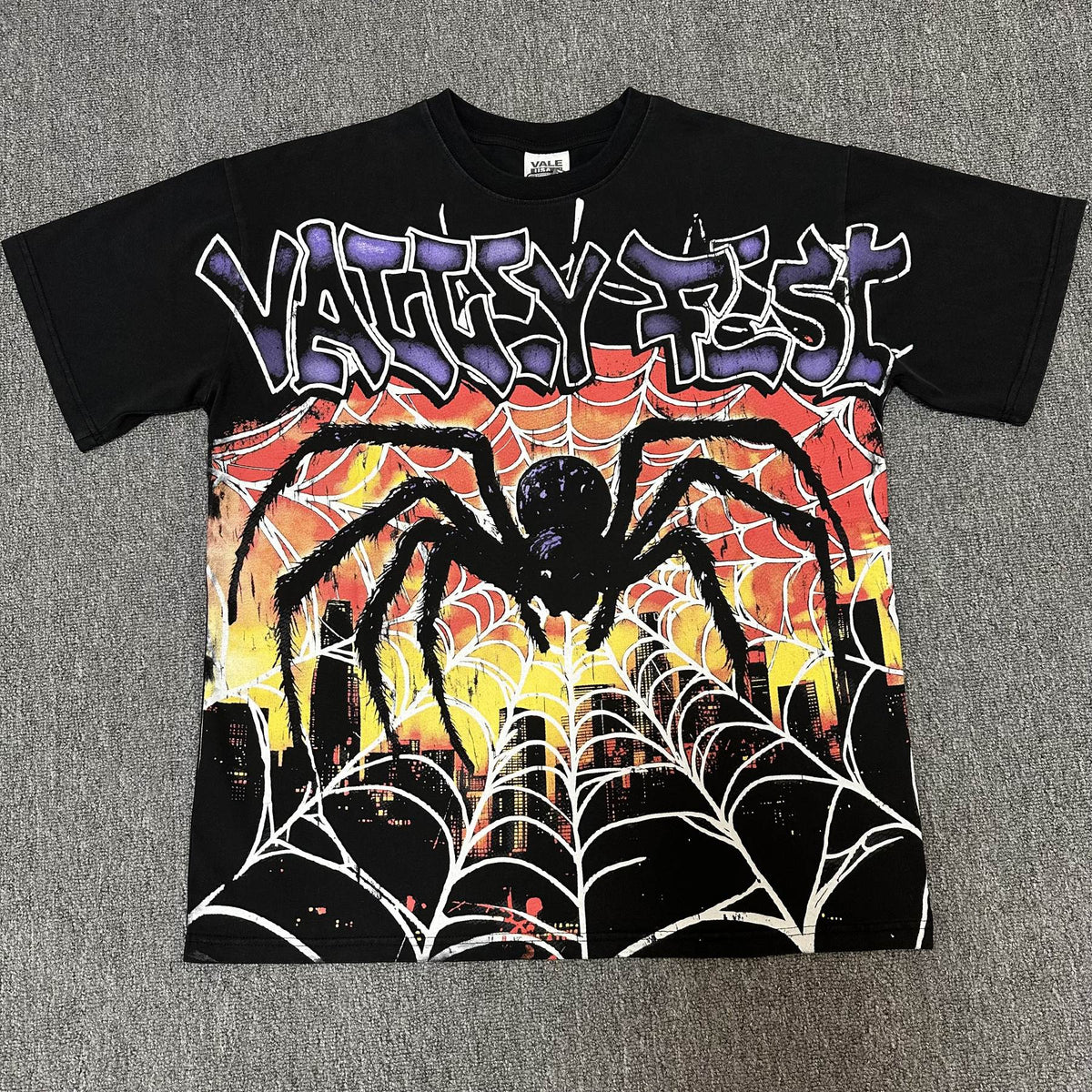 VALE USA Spider Web Graphic Short-Sleeve T-Shirt ¡ª hero