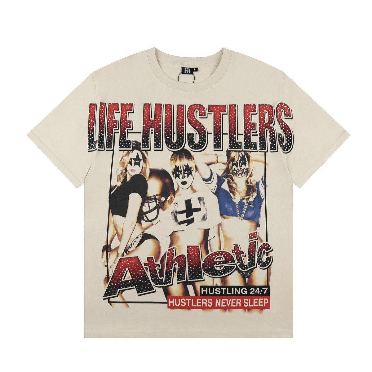 Life Hustlere Life Hustlers Athletic Short-Sleeve T-Shirt ¡ª front