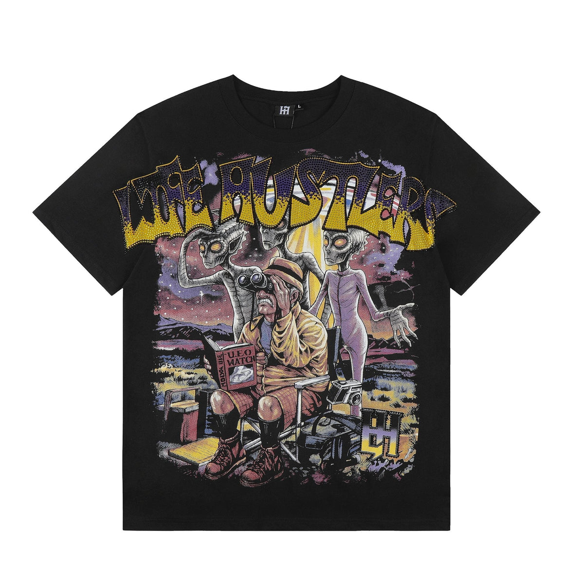 Life Hustlere Black No Days Off Graphic Short-Sleeve T-Shirt ¡ª hero