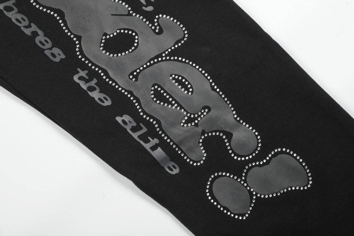 Sp5der Black Spiderweb Graphic Matching Set ¡ª detail
