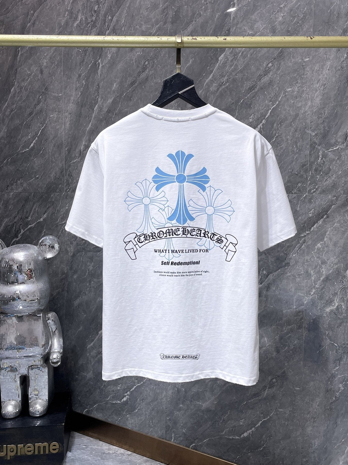 Chrome Hearts Horseshoe Cross Graphic T-Shirt ¡ª back