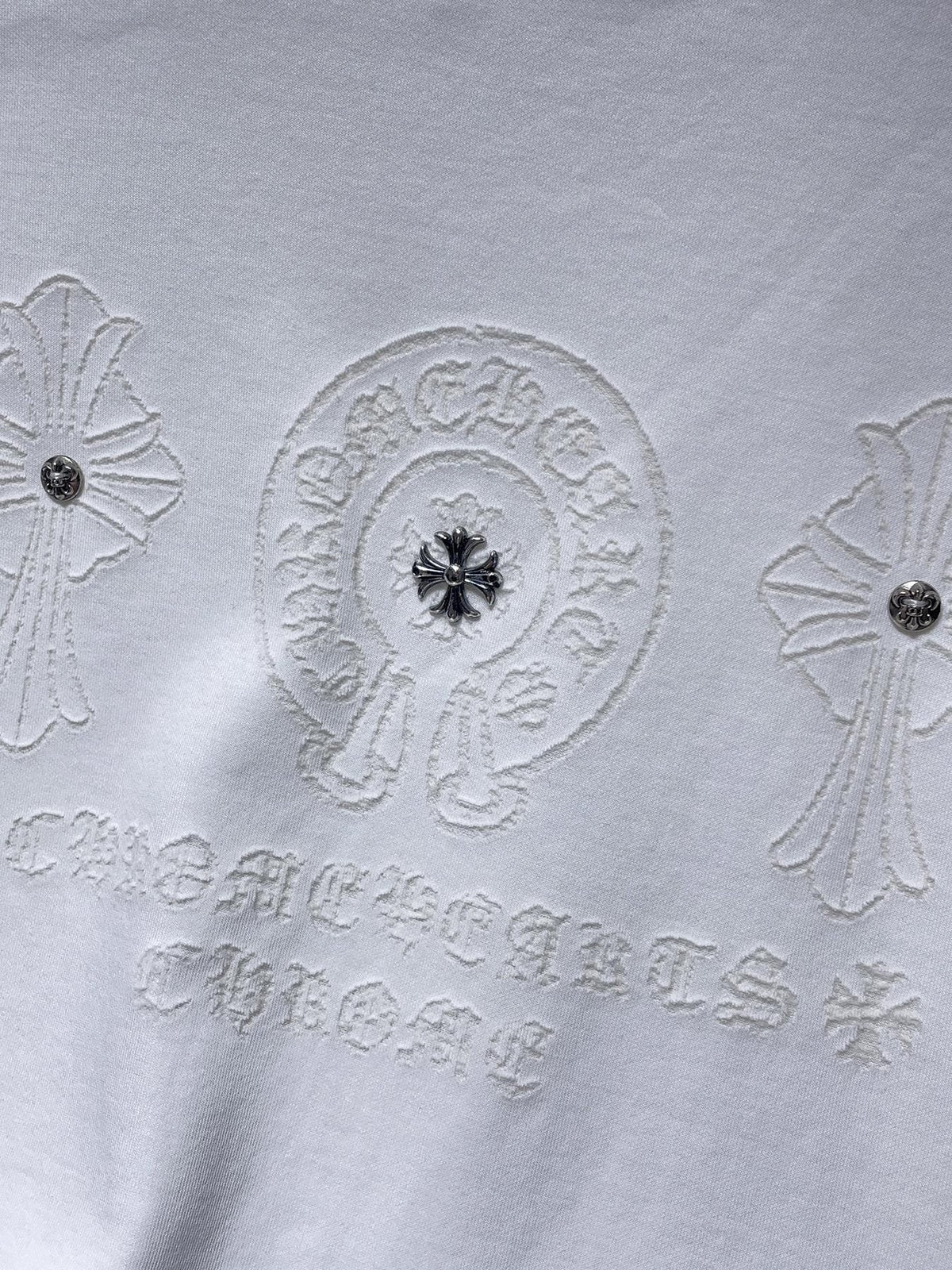 Chrome Hearts Horseshoe Graphic Short-Sleeve T-Shirt ¡ª detail