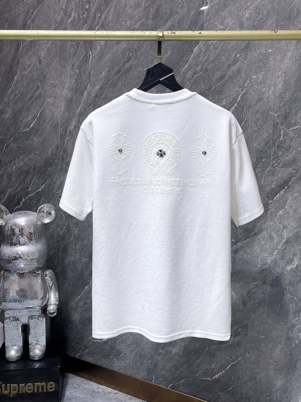 Chrome Hearts Horseshoe Graphic Short-Sleeve T-Shirt ¡ª back