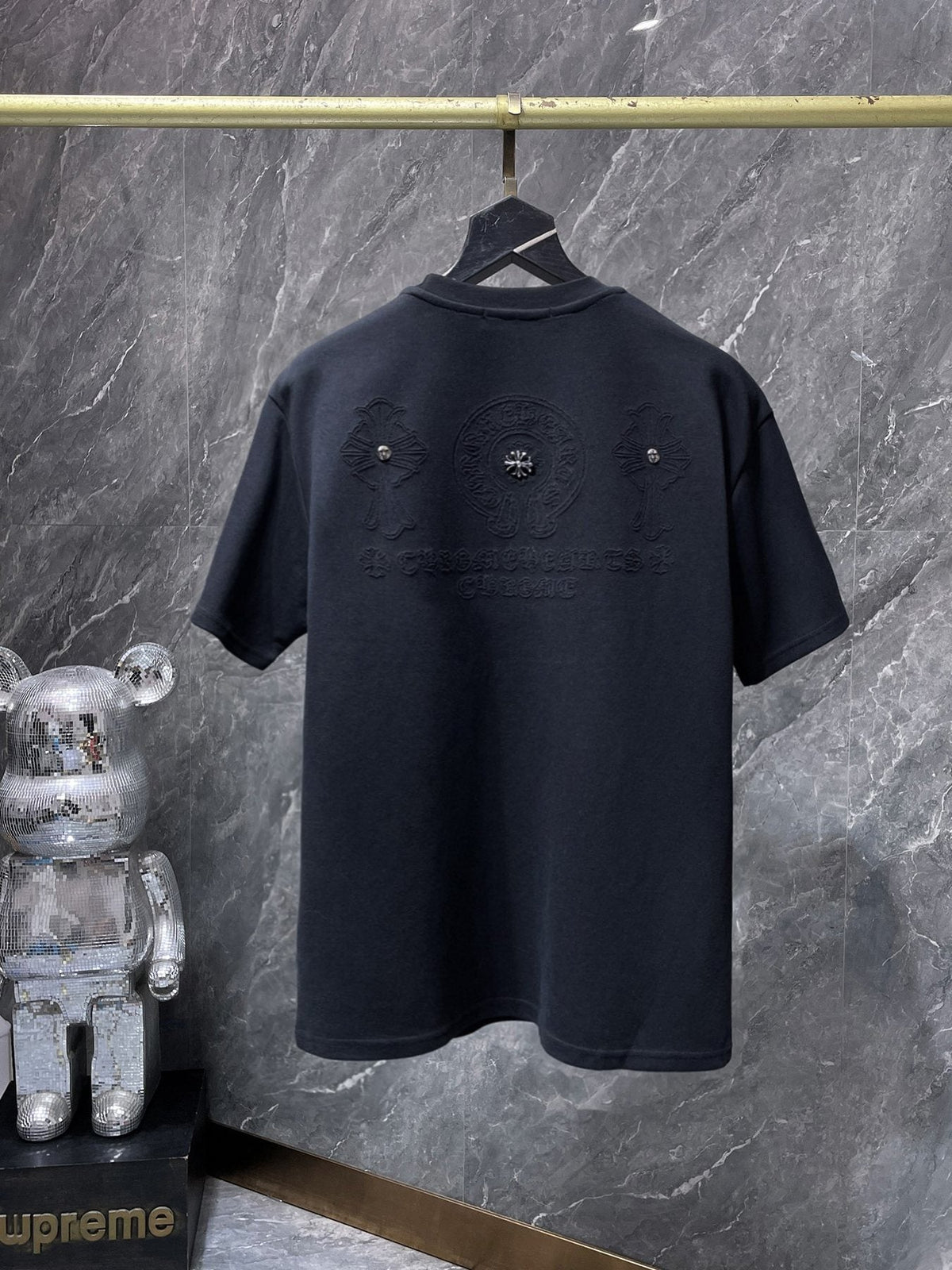 Chrome Hearts Horseshoe Graphic Short-Sleeve T-Shirt ¡ª back