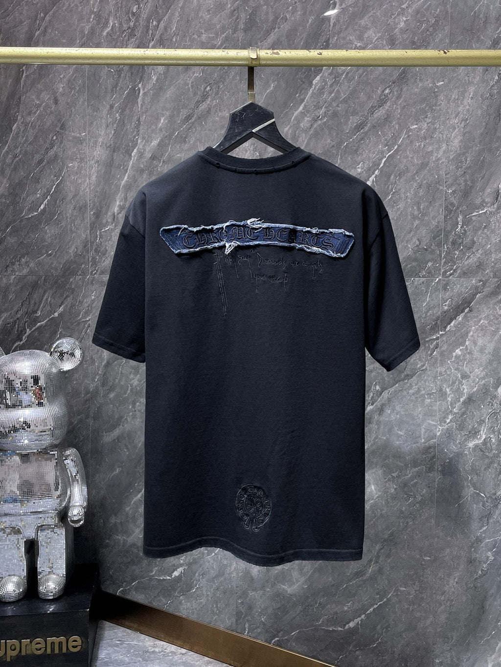 Chrome Hearts Cross Patch Graphic T-Shirt ¡ª back