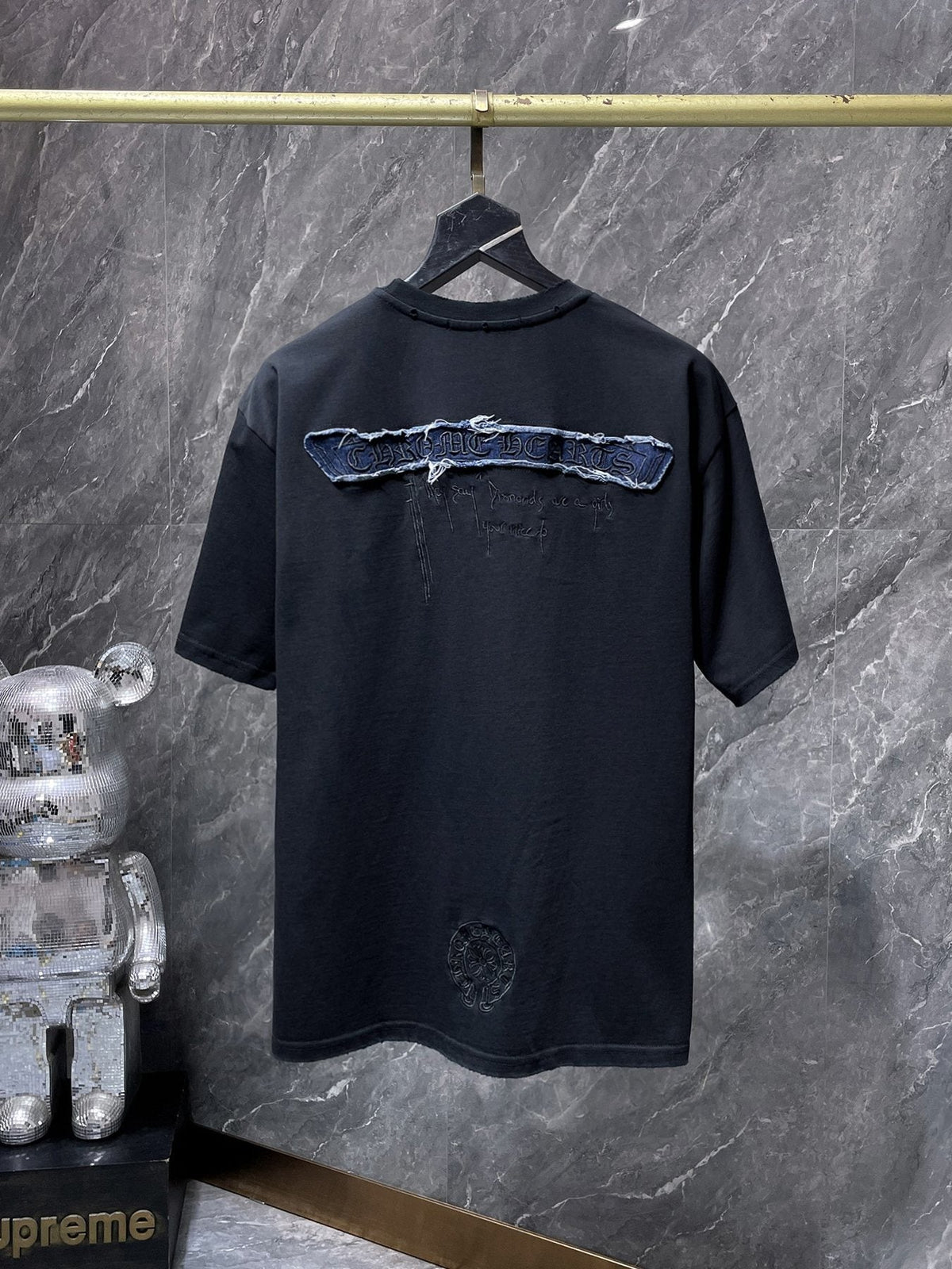 Chrome Hearts Cross Patch Graphic T-Shirt ¡ª back