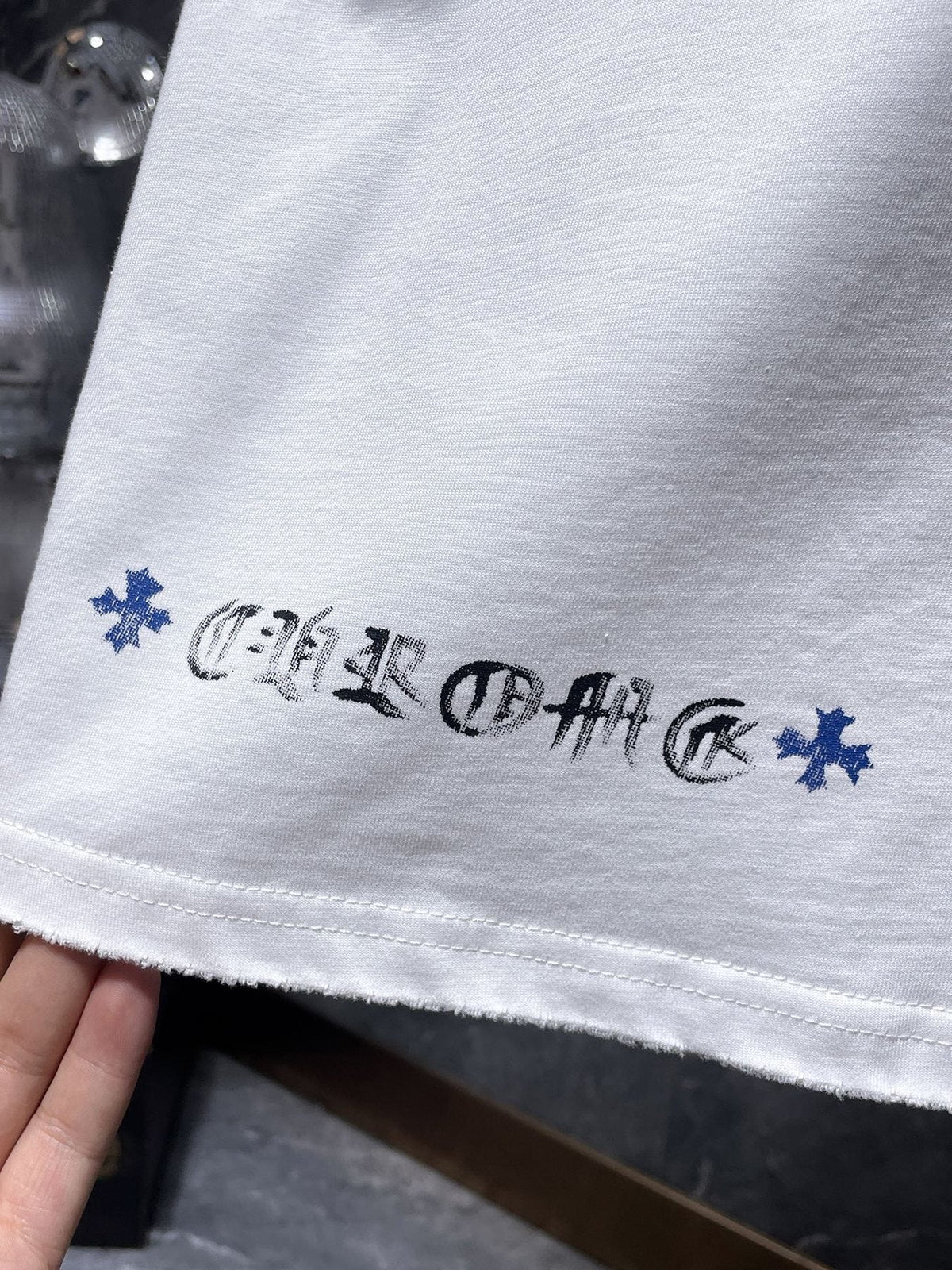 Chrome Hearts Cross Graffiti Graphic T-Shirt ¡ª detail