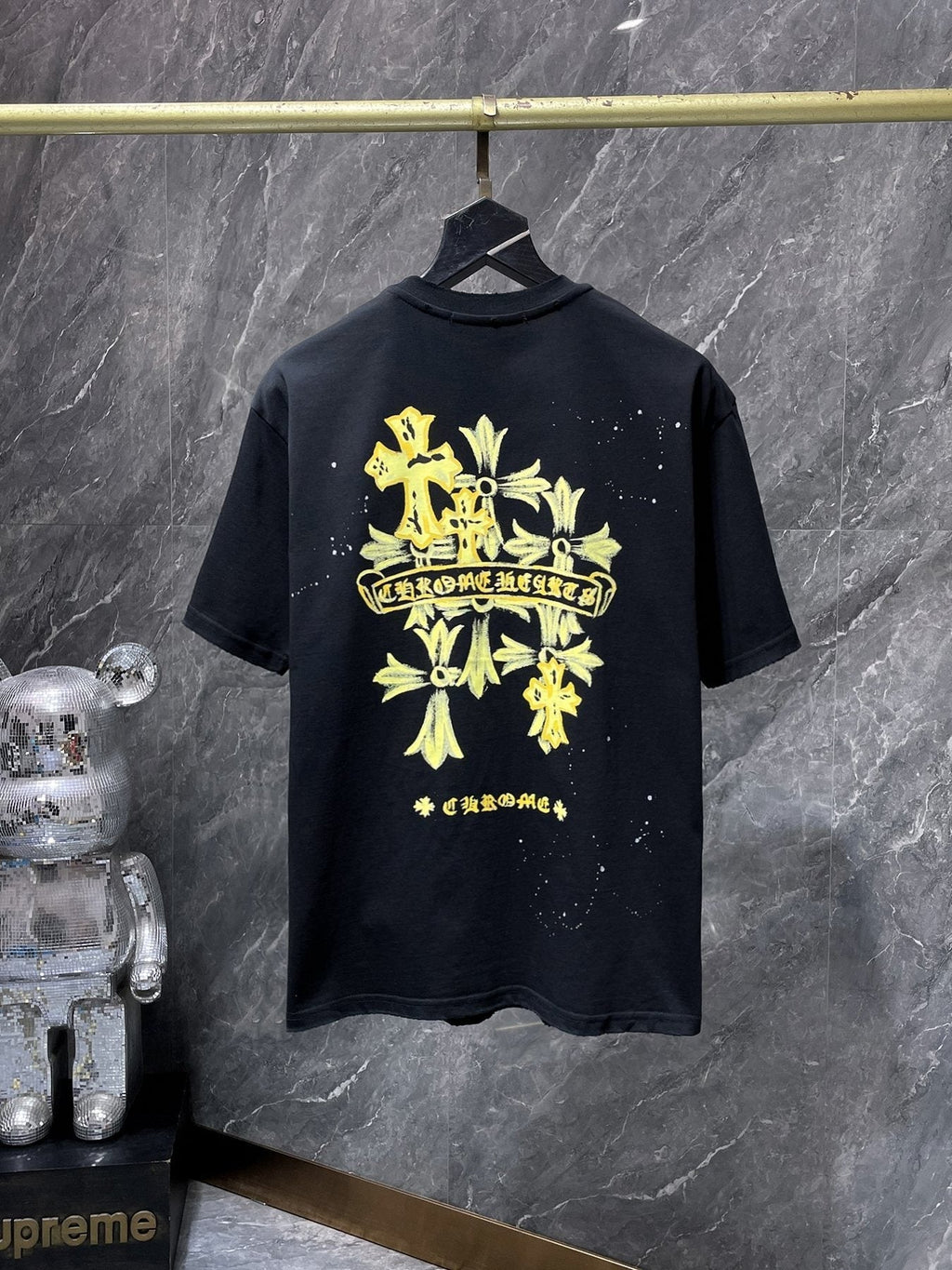 Chrome Hearts Cross Graffiti Graphic T-Shirt ¡ª back