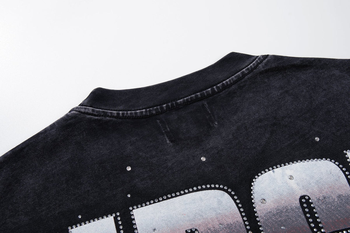 MAJESTIK Racing Skull Graphic T-Shirt ¡ª detail