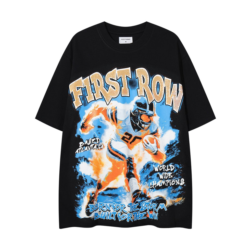 MAJESTIK Football Graphic Short-Sleeve T-Shirt ¡ª hero