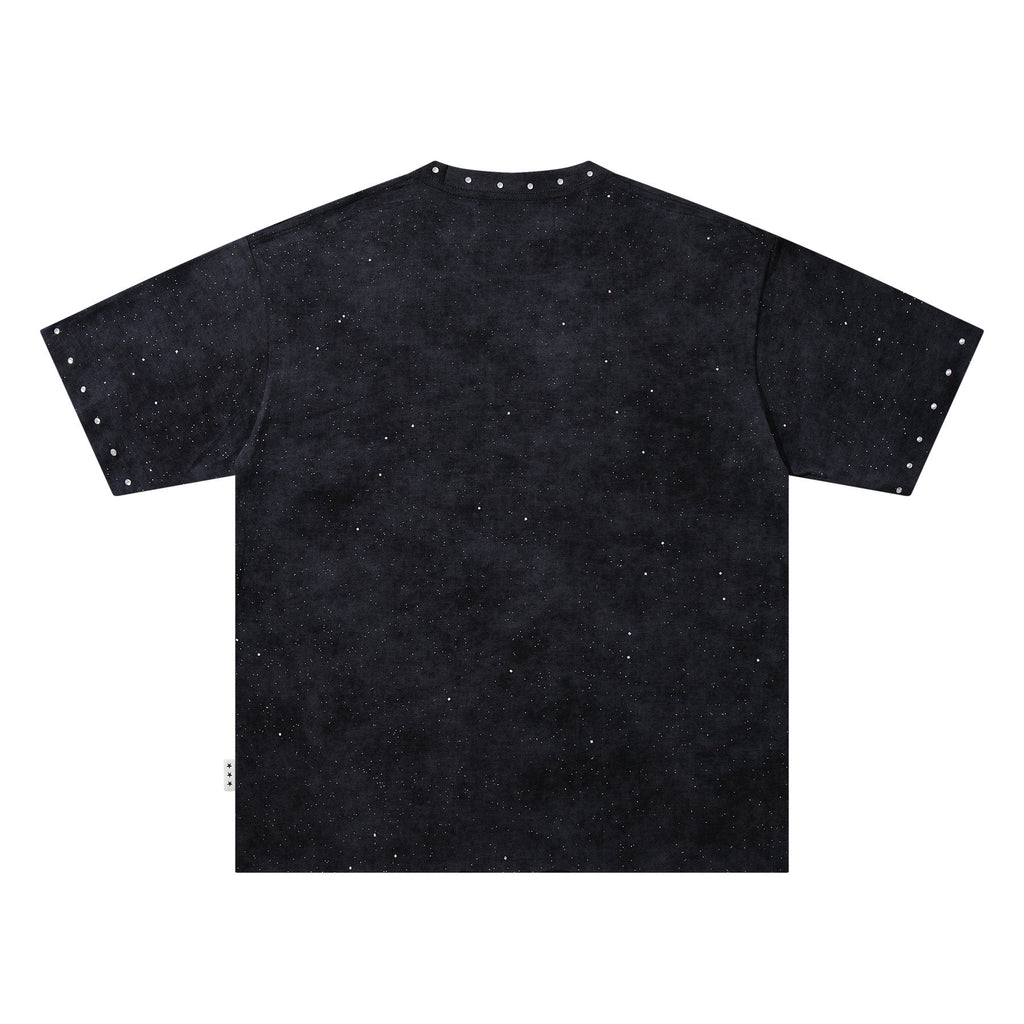 BKYS Revival Rhinestone Portrait Graphic T-Shirt ¡ª back