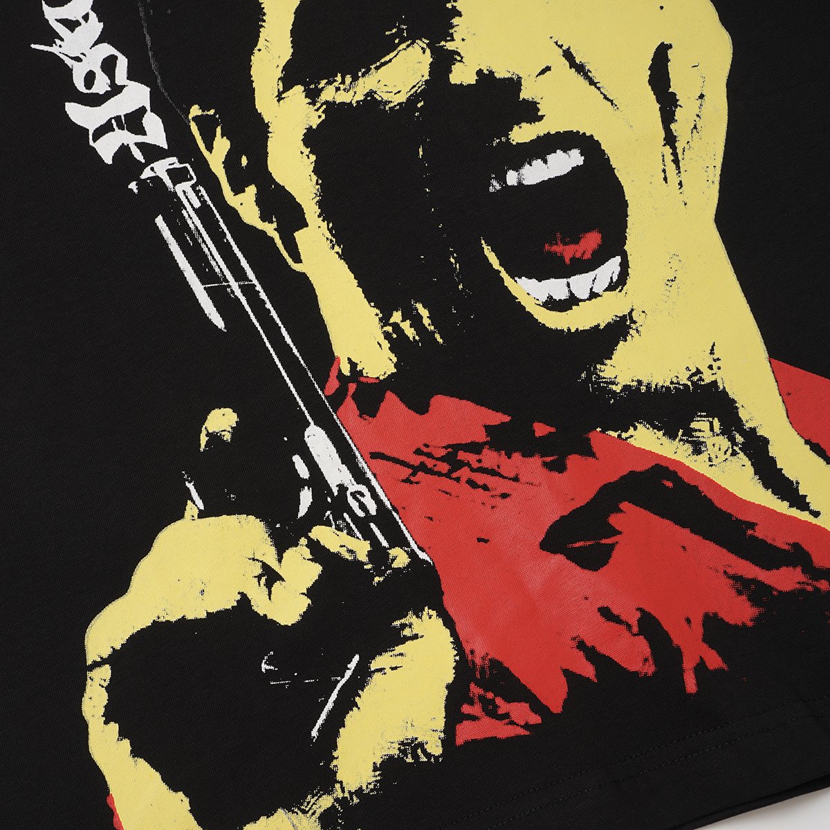 ASAALL Screaming Figure Graphic T-Shirt ¡ª detail