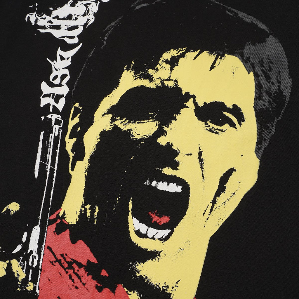 ASAALL Screaming Figure Graphic T-Shirt ¡ª detail