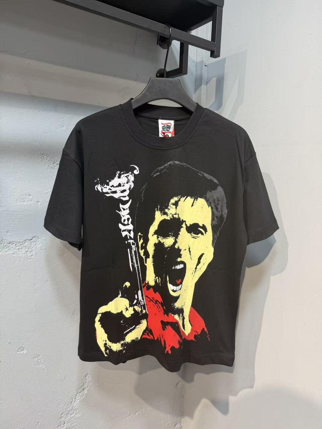 ASAALL Screaming Figure Graphic T-Shirt ¡ª front
