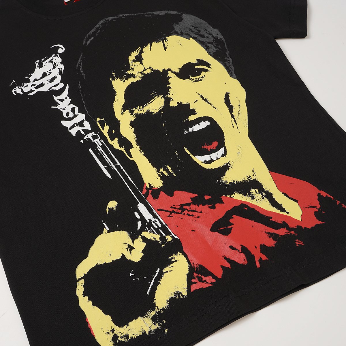 ASAALL Screaming Figure Graphic T-Shirt ¡ª detail