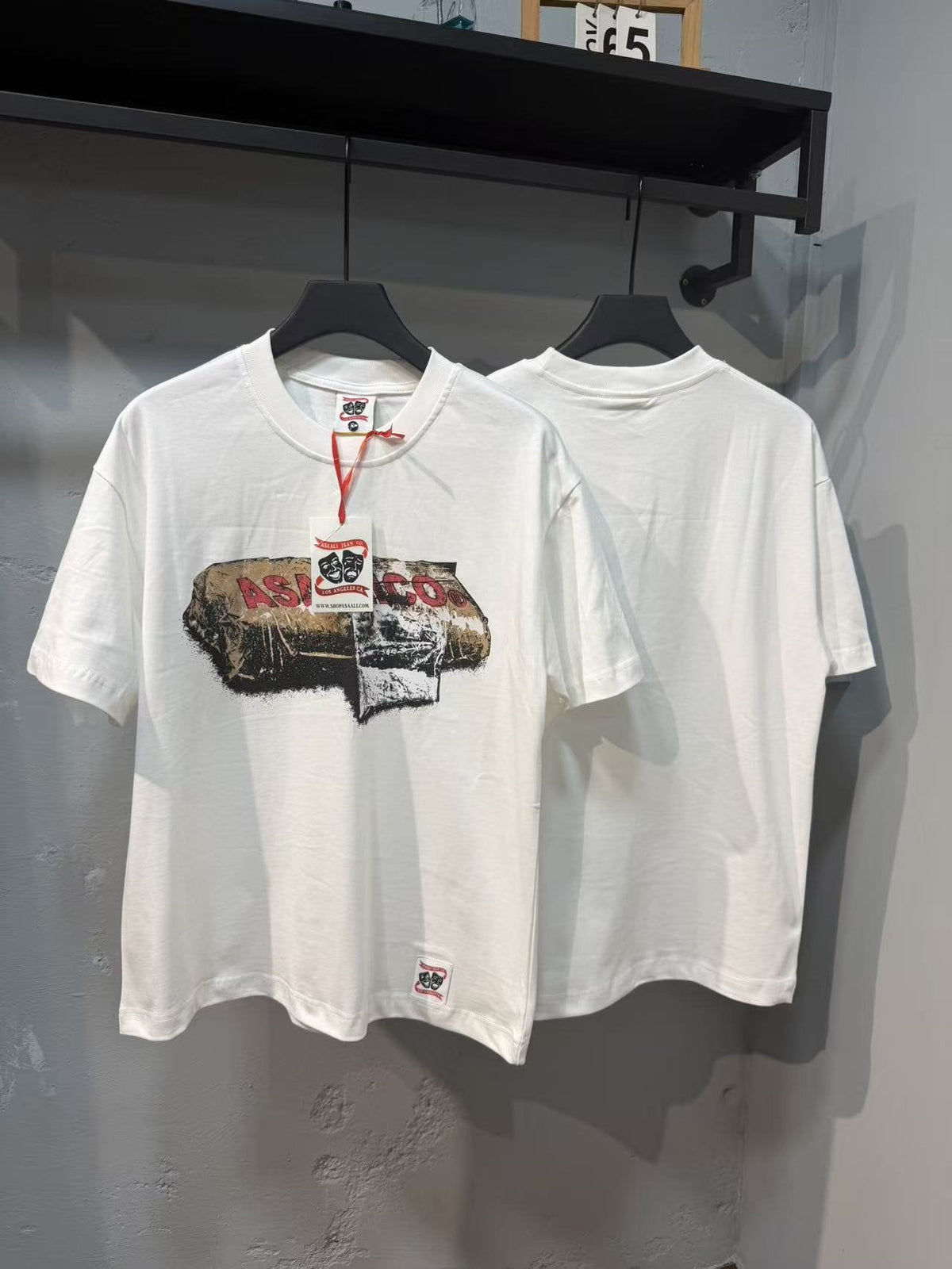 ASAALL Distressed Graphic Short-Sleeve T-Shirt ¡ª context