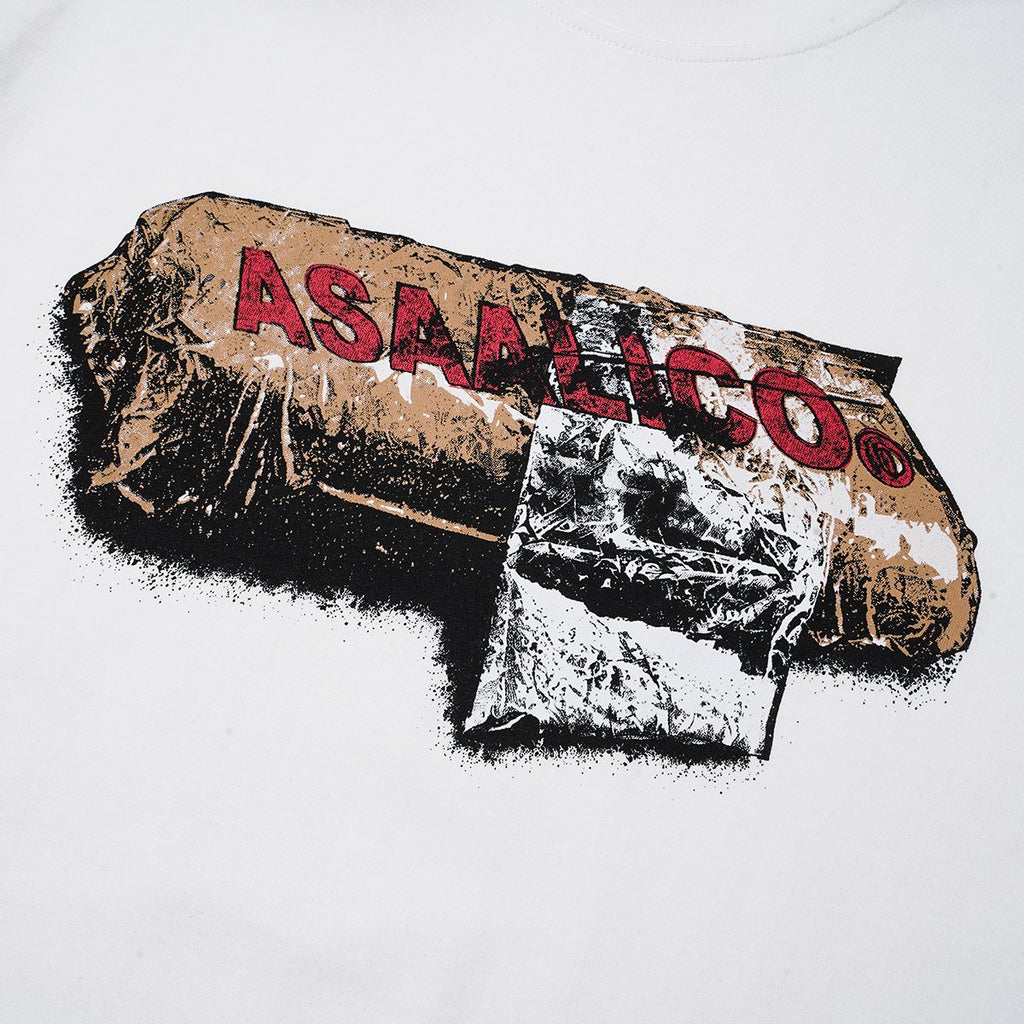 ASAALL Distressed Graphic Short-Sleeve T-Shirt ¡ª detail