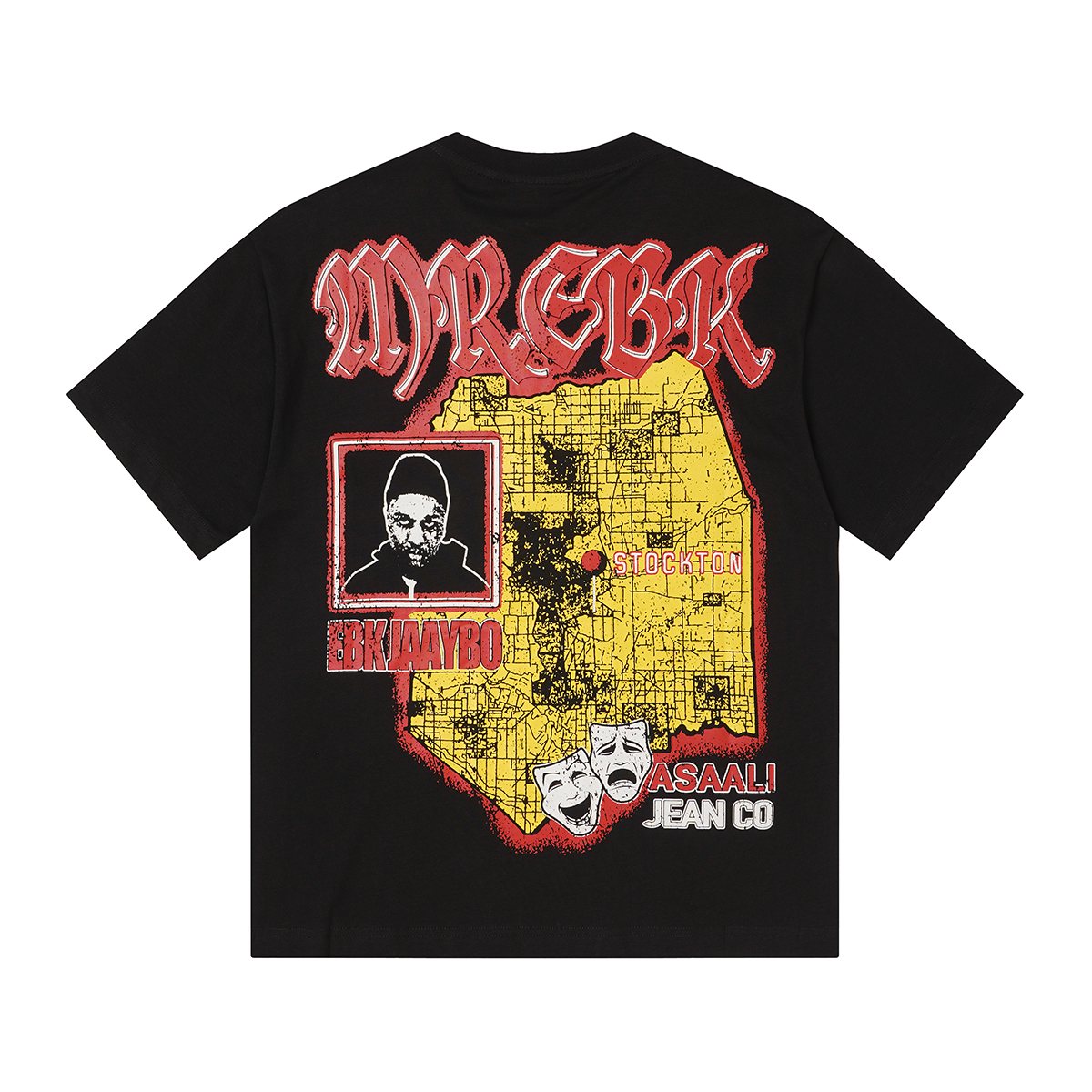 ASAALL Graphic Short-Sleeve T-Shirt ¡ª back