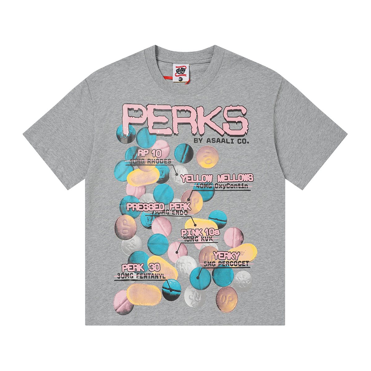 ASAALL Pill Graphic Short-Sleeve T-Shirt ¡ª front