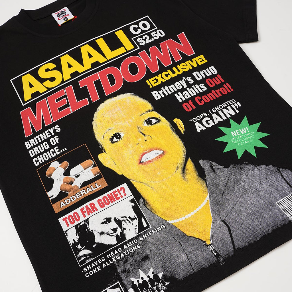 ASAALL Collage Graphic T-Shirt ¡ª detail