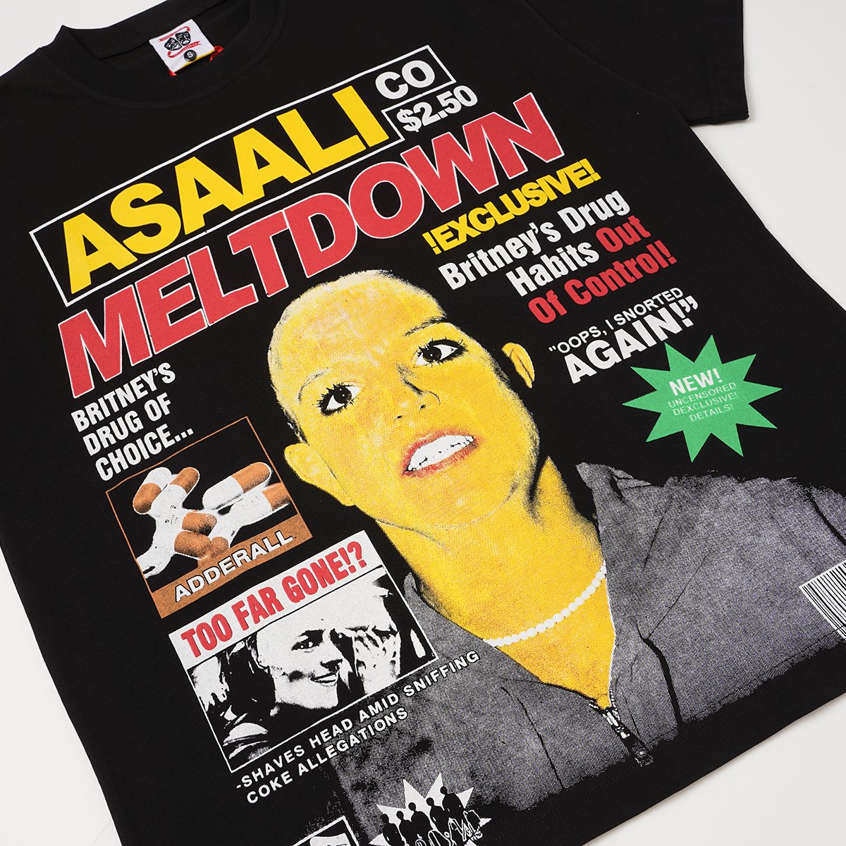 ASAALL Collage Graphic T-Shirt ¡ª detail