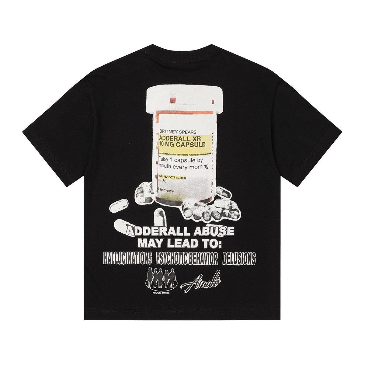ASAALL Collage Graphic T-Shirt ¡ª back