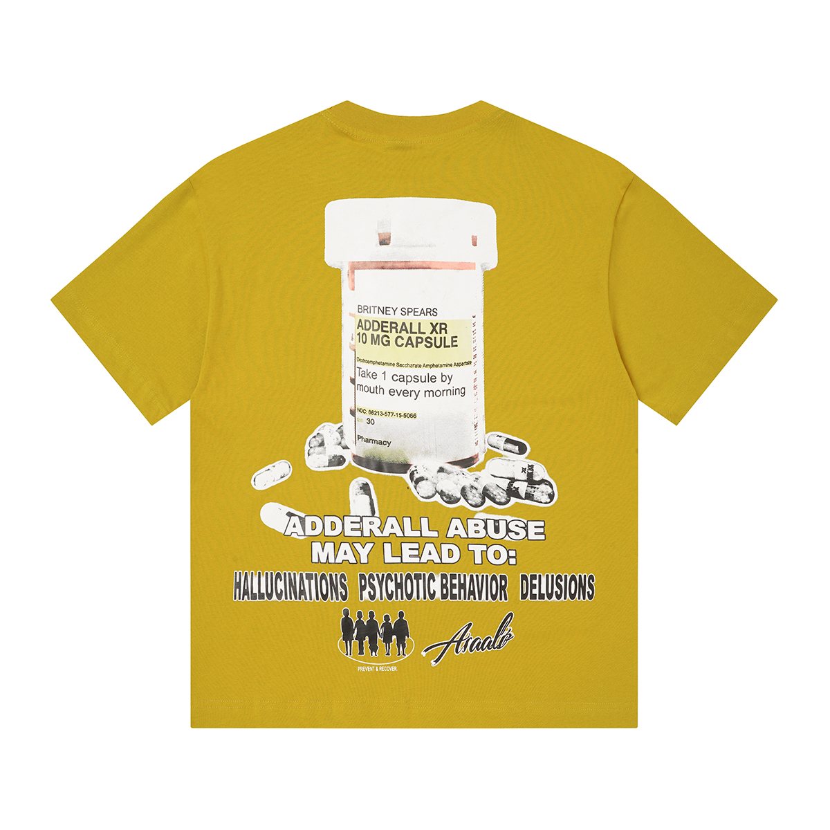 ASAALL Collage Graphic T-Shirt ¡ª back