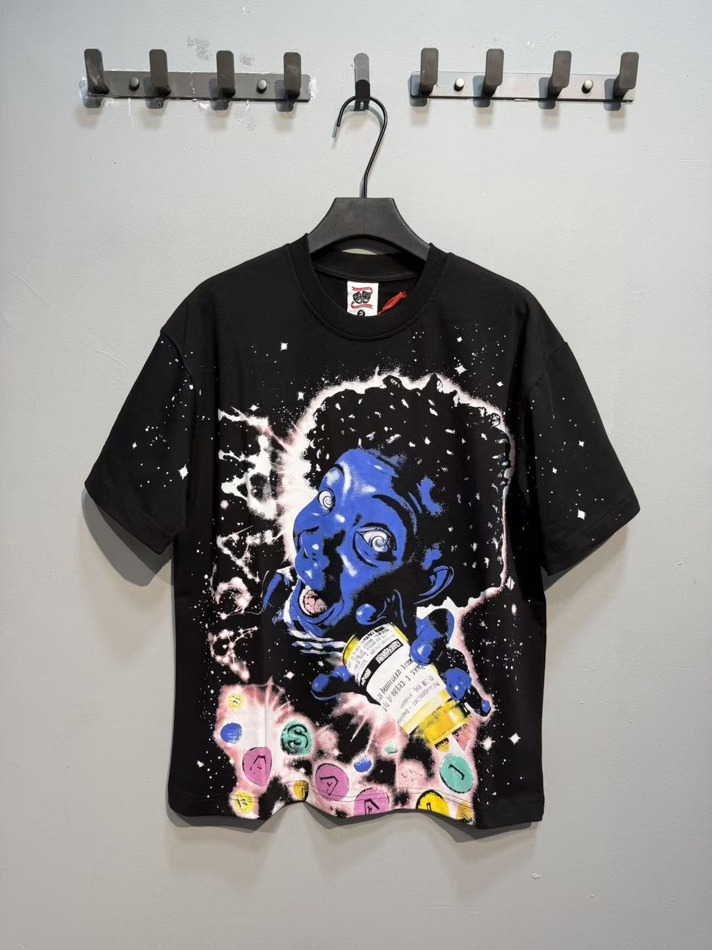 ASAALL Space Astronaut Graphic Short-Sleeve T-Shirt ¡ª front