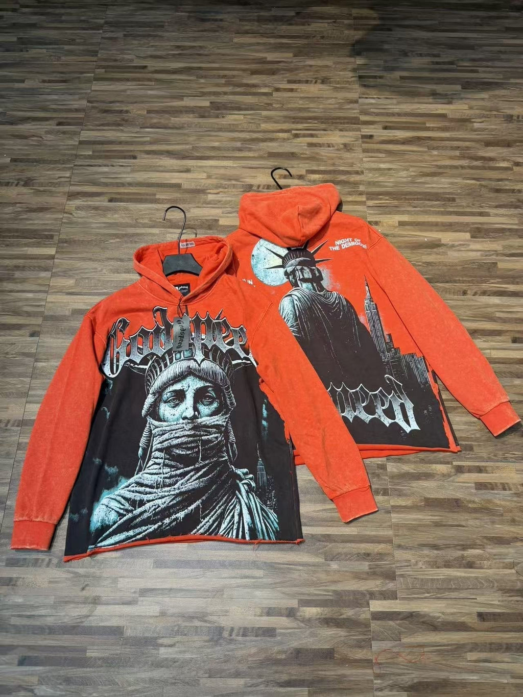 Godspeed Statue of Liberty Graphic Hoodie ¡ª context