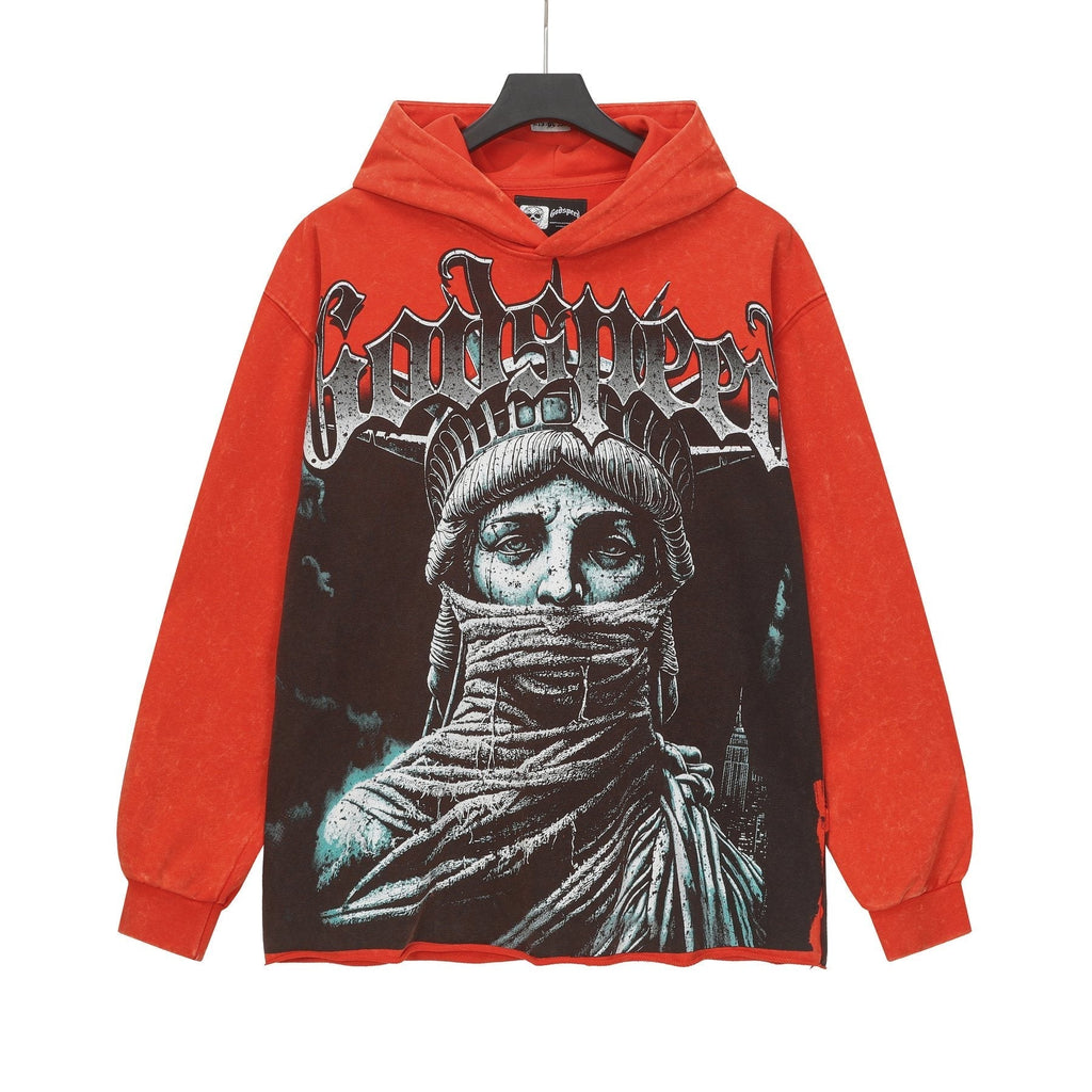 Godspeed Statue of Liberty Graphic Hoodie ¡ª hero