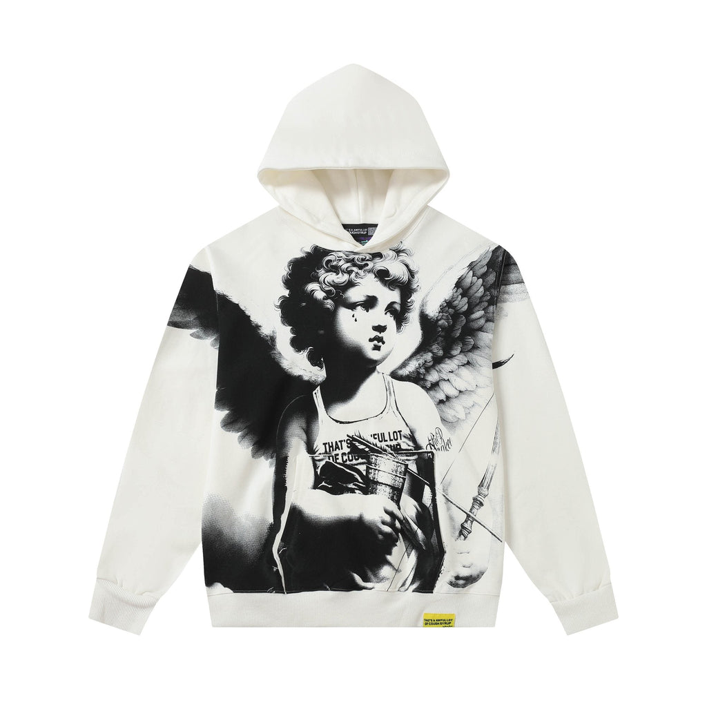 THAT'S A AWFUL LOT OF COUGH SYRUP Angel Graphic Hoodie ¡ª hero